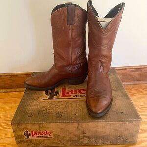 LAREDO Western Boots, Brown, Men’s 8.5